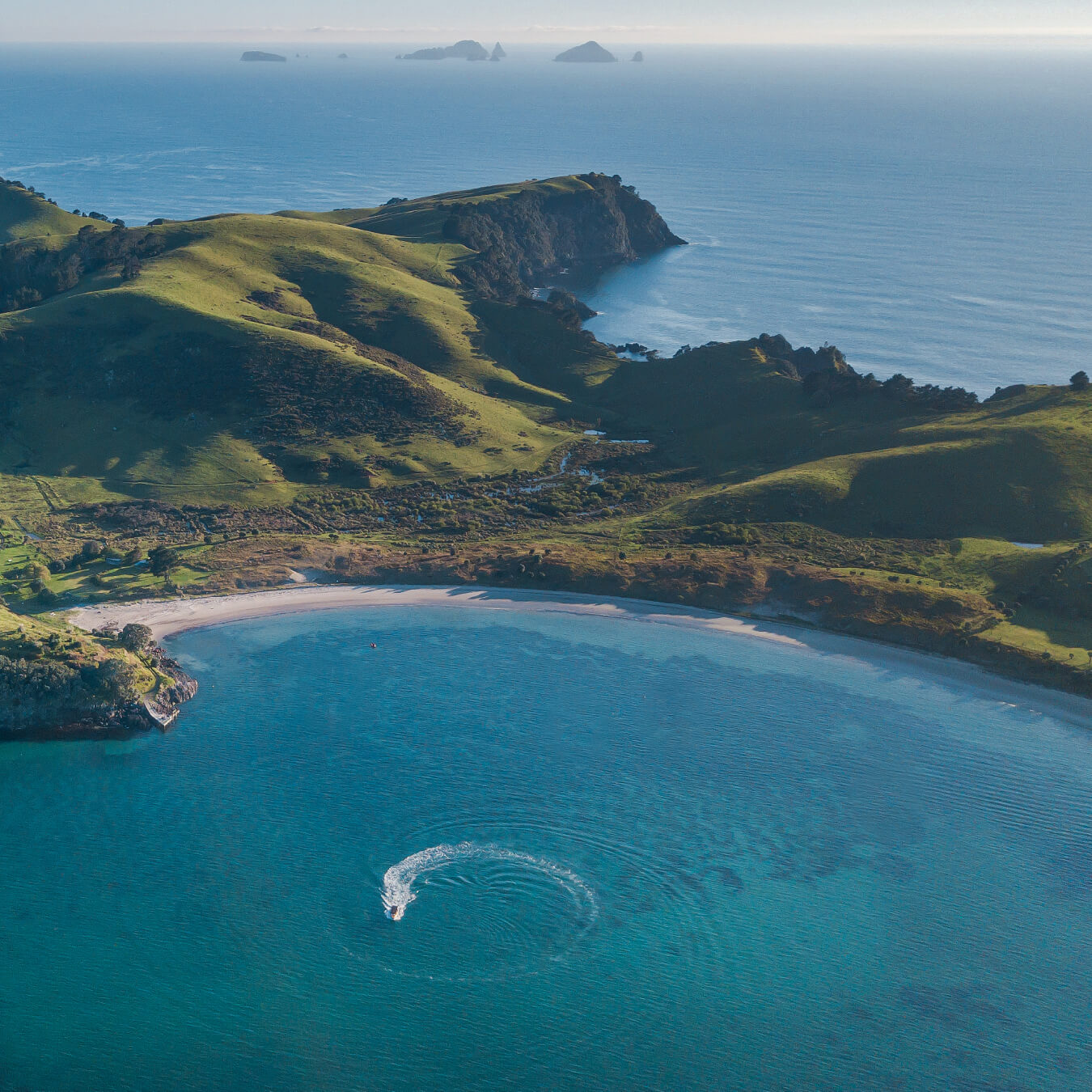 Slipper Island tour scenery